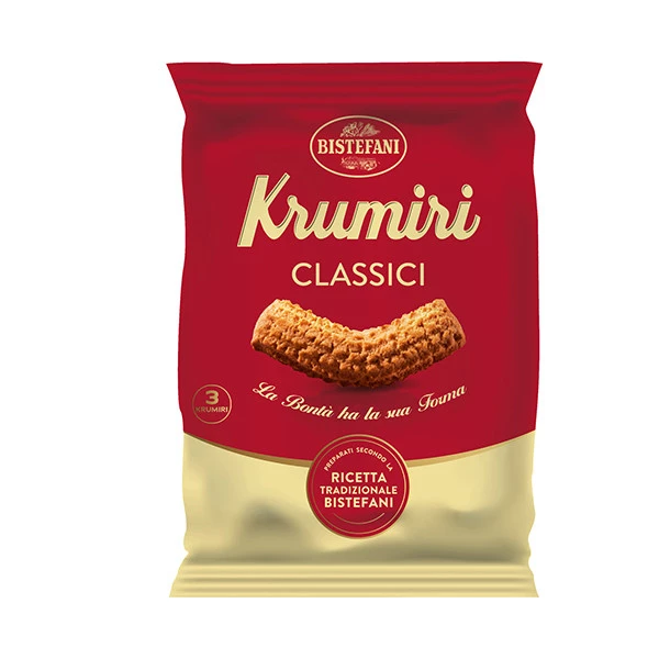 Krumiri Classici - Bistefani - monoporzione con 3 biscotti da 27 gr