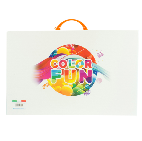 Valigetta Polionda Color - 36,5x56,5cm - dorso 5,5cm - fantasie assortite - Balmar 2000
