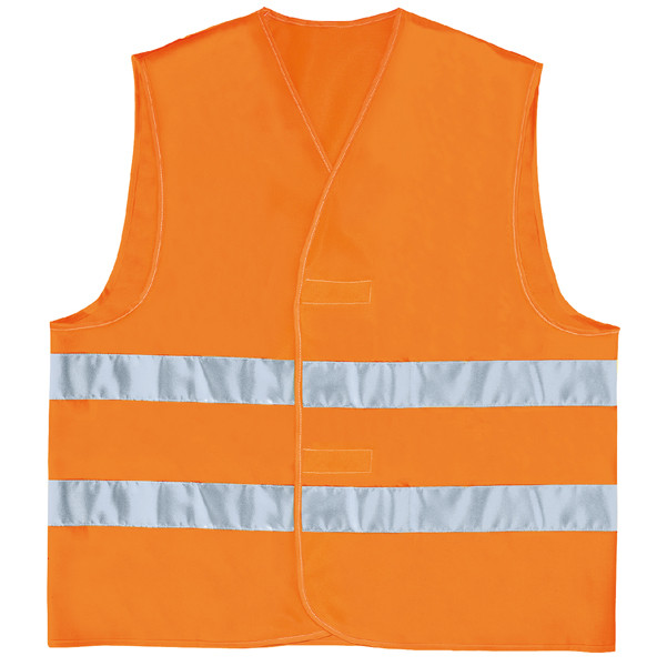 Gilet alta visibilit&agrave; GILP2 - poliestere - taglia XXL - arancio fluo - Deltaplus
