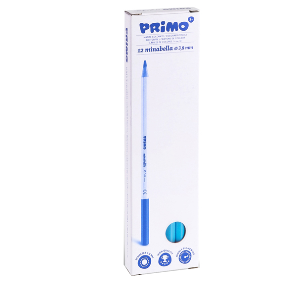 Matita colorata Minabella - diametro mina 3,8 mm - ciano - Primo