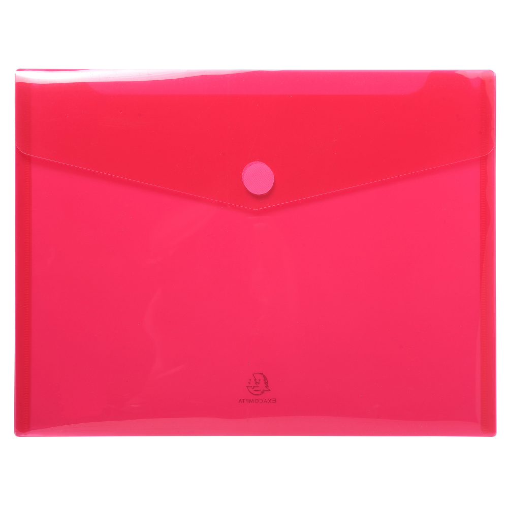 Busta a tasca con chiusura in velcro - PPL - 24x32 cm - colori assortiti - Exacompta