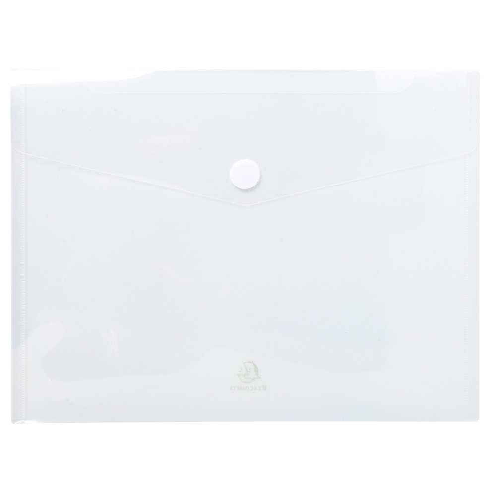 Busta a tasca con chiusura in velcro - PPL - 24x32 cm - colori assortiti - Exacompta