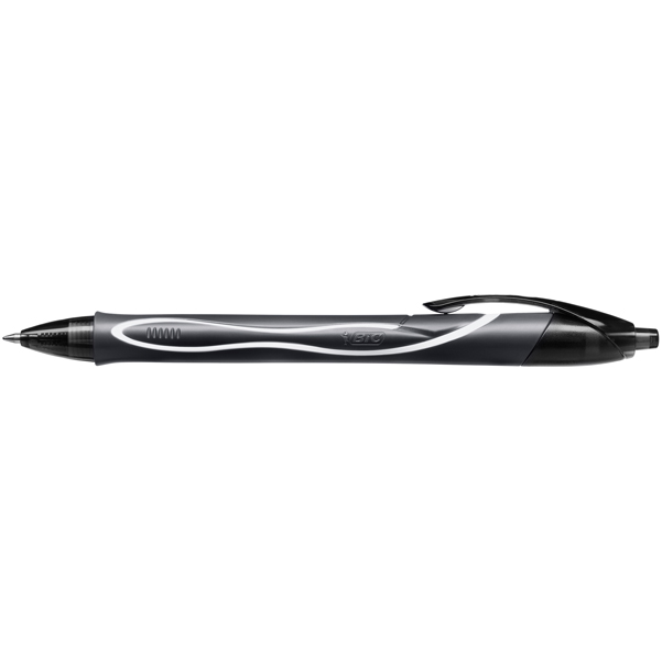 Penna a sfera a scatto Gel ultra smooth - punta fine - colore nero