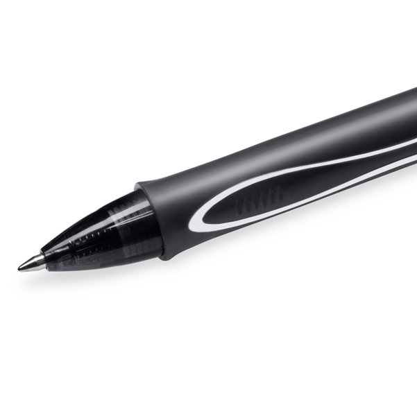 Penna a sfera a scatto Gelocity Quick Dry - punta 0,7mm - nero - Bic - conf. 12 pezzi