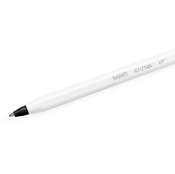 Penna a sfera Cristal Up con cappuccio - punta media 1,2mm - nero - Bic - conf. 20 pezzi