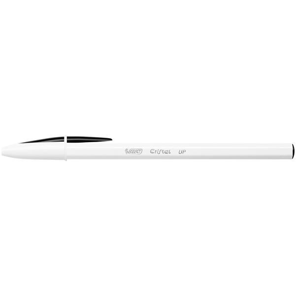 Penna a sfera Cristal Up con cappuccio - punta media 1,2mm - nero - Bic - conf. 20 pezzi