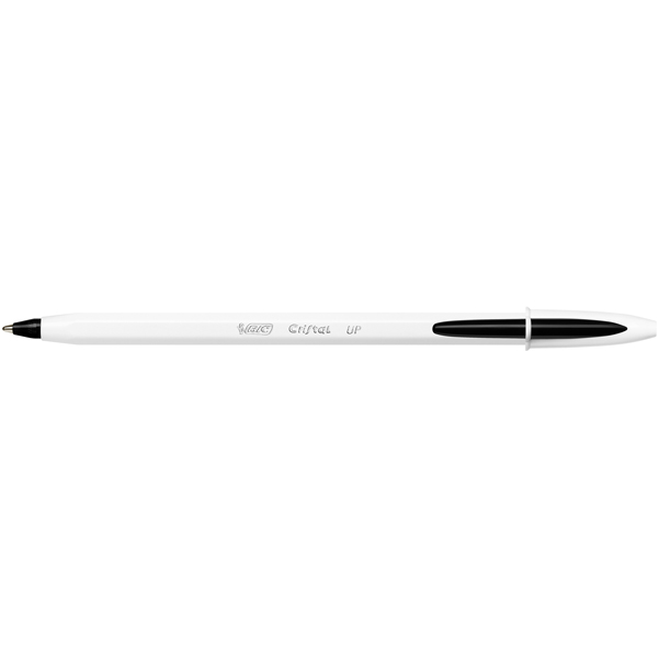 Penna a sfera Cristal Up con cappuccio - punta media 1,2mm - nero - Bic - conf. 20 pezzi