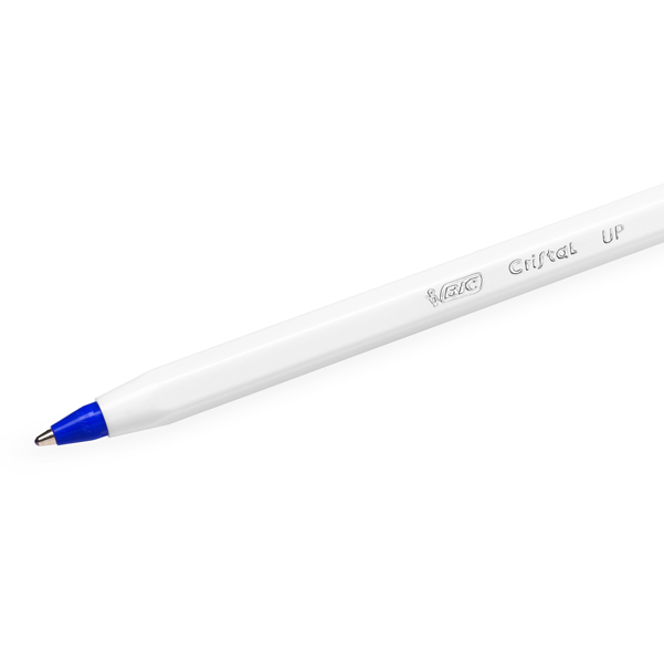 Penna a sfera Cristal Up con cappuccio - punta media 1,2mm - blu - Bic - conf. 20 pezzi