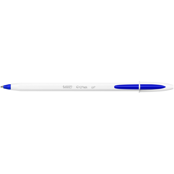 Penna a sfera Cristal Up con cappuccio - punta media 1,2mm - blu - Bic - conf. 20 pezzi