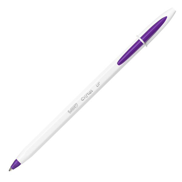 Penna a sfera Cristal Up con cappuccio - punta media 1,2mm - fun - Bic - conf. 20 pezzi