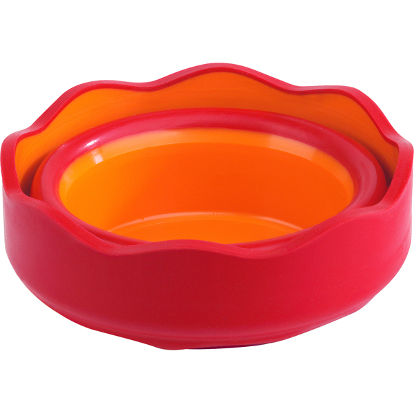 Vaschetta Click Go - multiuso - rossa - Faber Castell