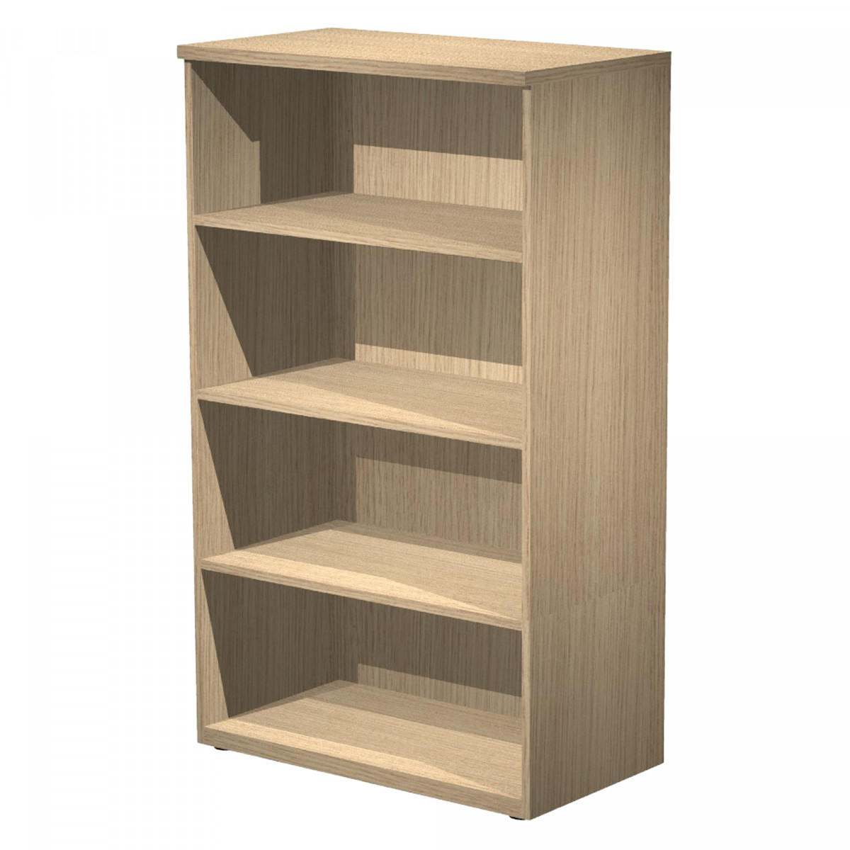 Mobile contenitore Agorà - medio a giorno - 80 x 45 x 136 cm - rovere
