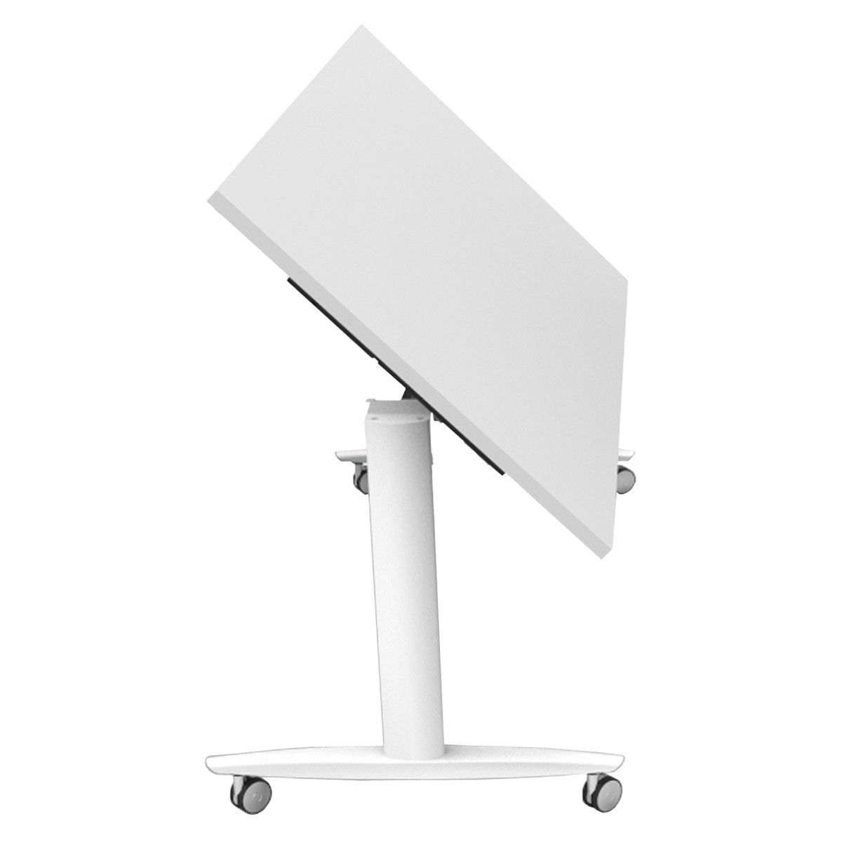 Tavolo multifunzione Taxi - con ruote - 160 x 80 x 73,7 cm - bianco