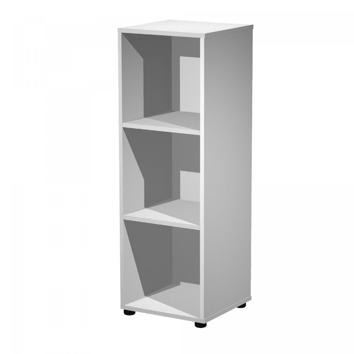Contenitore Maxi Rainbow - 3 caselle a giorno - 41 x 40 x 120,6 cm - grigio