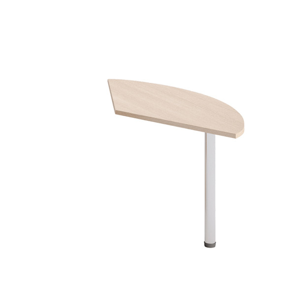 Allungo laterale Agor&agrave; Direction - 145 x 67 x 73 cm - rovere