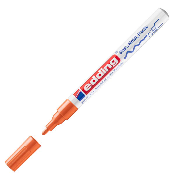 Marcatori 751 a vernice - punta fine 1,00 - 2,00 mm - Edding - astuccio 10 pezzi