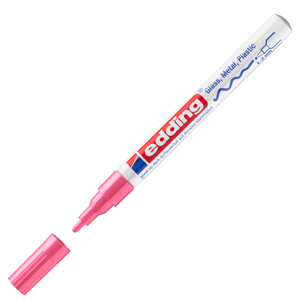 Marcatori 751 a vernice - punta fine 1,00 - 2,00 mm - Edding - astuccio 10 pezzi