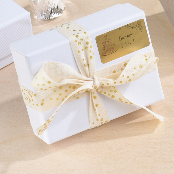 Etichetta adesiva GL4 - ovale - permanente - 36x20 mm - 60 etichette per foglio - satinata oro - Tico - conf. 100 fogli A4