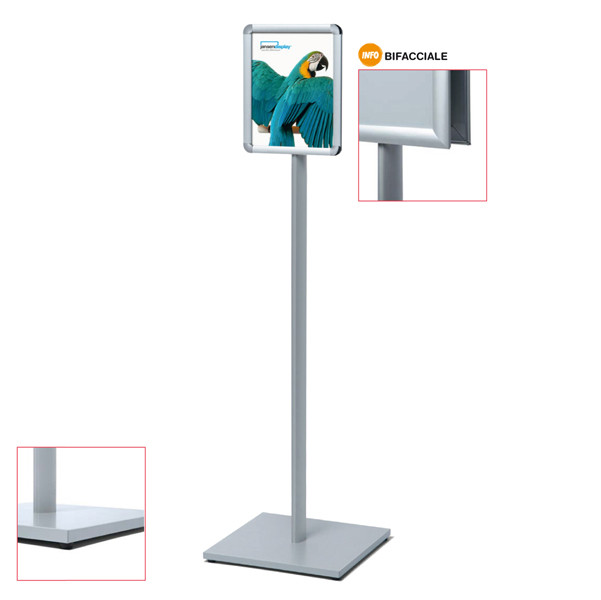 Display Catching Pole bifacciale - A4