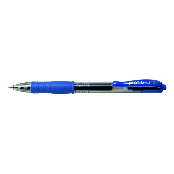 Roller gel a scatto G 2 - punta 0,7mm - blu - Pilot - conf. 16 + 4 pezzi