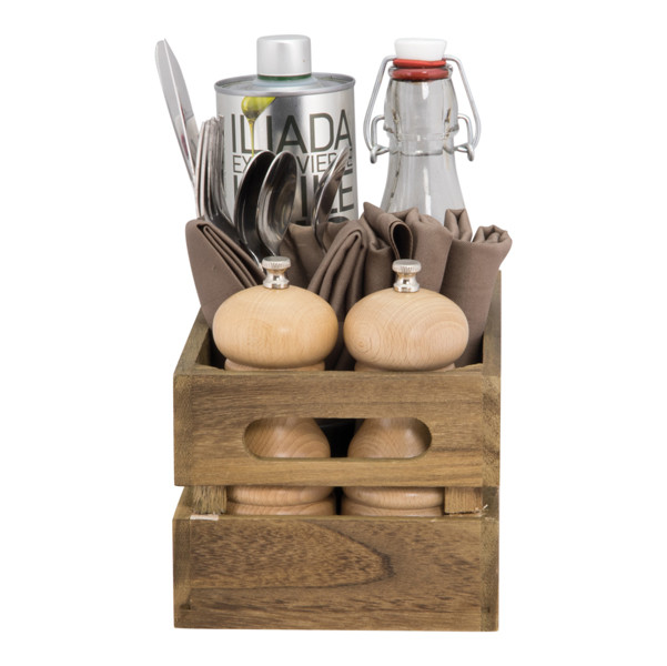 Scatola portamen&ugrave;/accessori a cassetta - 11,6 x 24 x 14,2 cm - Securit