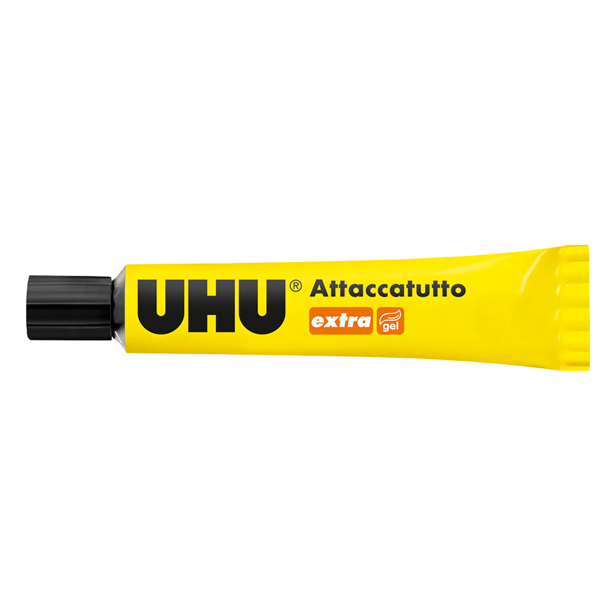 Colla UHU  Attaccatutto Extra - gel - 20 ml - trasparente - UHU