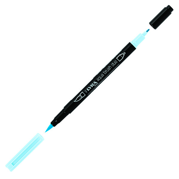 Pennarelli Aqua Brush Duo - punte 2,00 - 4,00 mm - Lyra - astuccio 36 pezzi