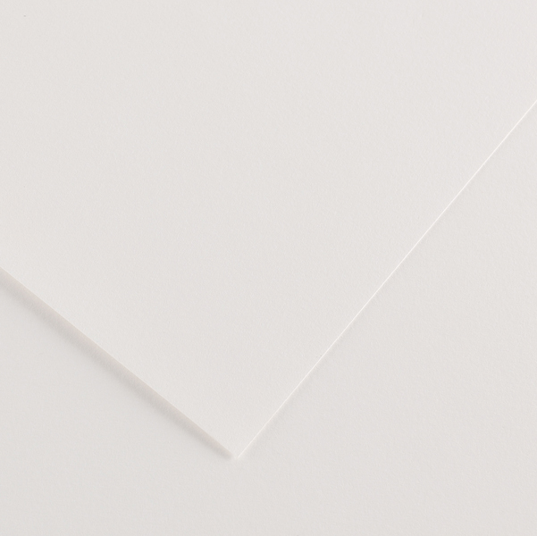 Foglio Colorline - 70x100 cm - 220 gr - bianco - Canson