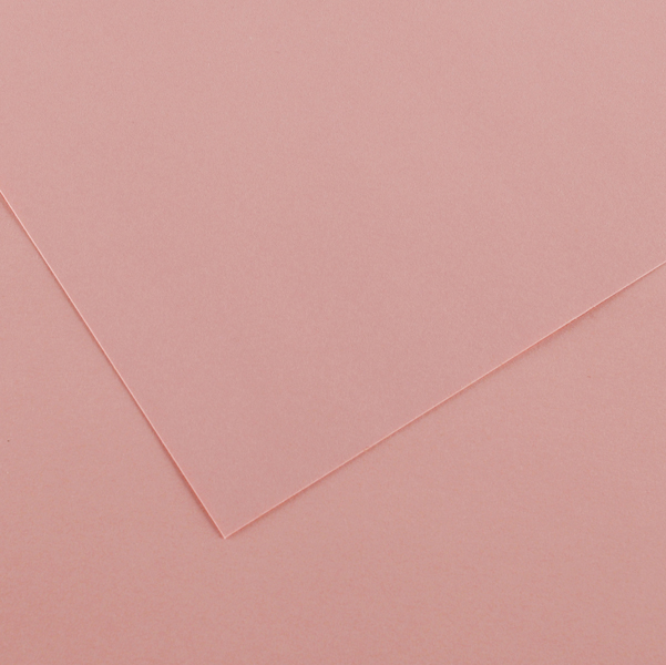 Foglio Colorline - 70x100 cm - 220 gr - rosa confetto - Canson