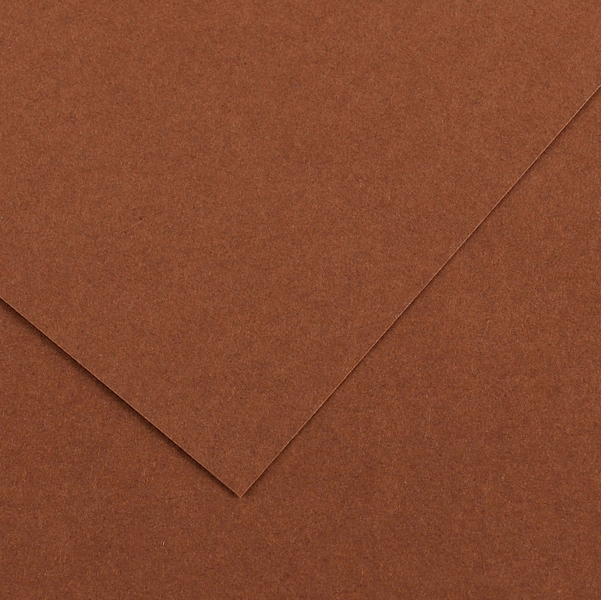 Foglio Colorline - 70x100 cm - 220 gr - cioccolato - Canson