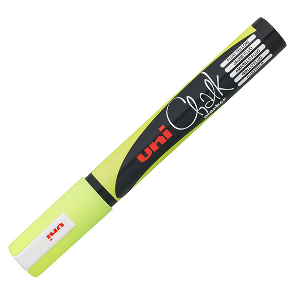 Marcatore a gesso liquido Uni Chalk Marker - punta tonda 1,80 - 2,50 mm - Uni Mitsubishi - busta 4 pezzi