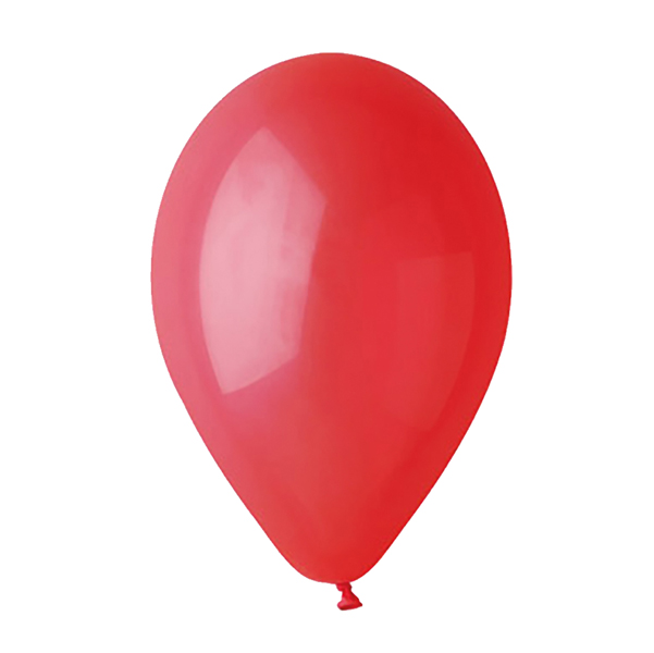 Palloncini in lattice - D 30 cm - rosso - Big Party - busta 16 pezzi