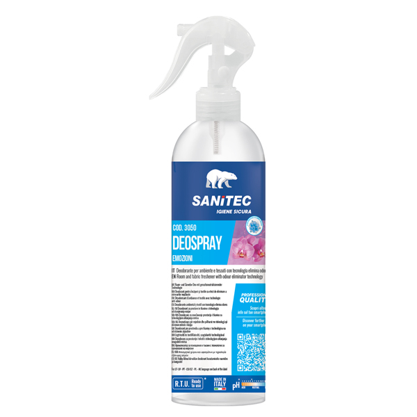 Deo spray emozioni fiorite - 300 ml - Sanitec