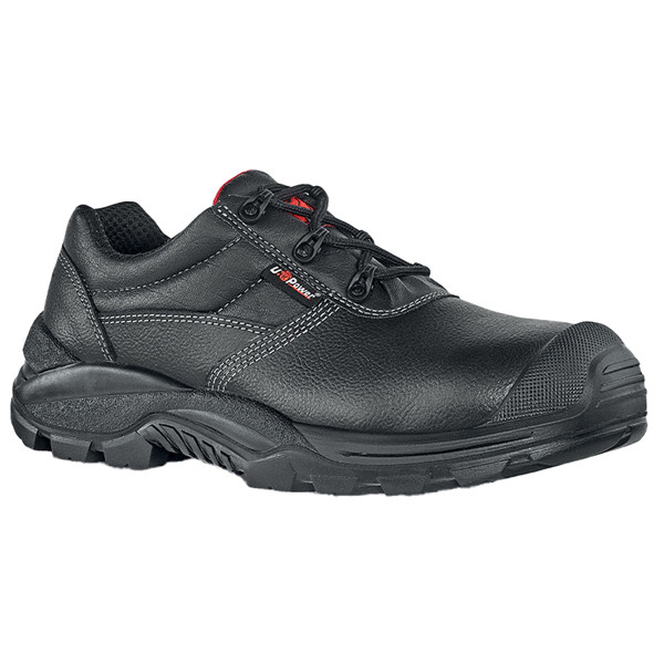 Calzatura di sicurezza Arizona UK S3 SRC Rock&roll - pelle grana mina idrorepellente - numero 45 - nero - U-Power