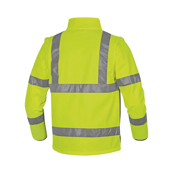 Giacca Softshell Moonlight 2 alta visibilit&agrave; - poliestere - taglia XXL - giallo fluo - Deltaplus