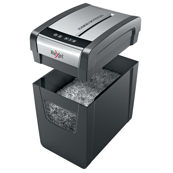 Distruggidocumenti Momentum X410 SL - taglio a frammenti 4x28 mm - Rexel