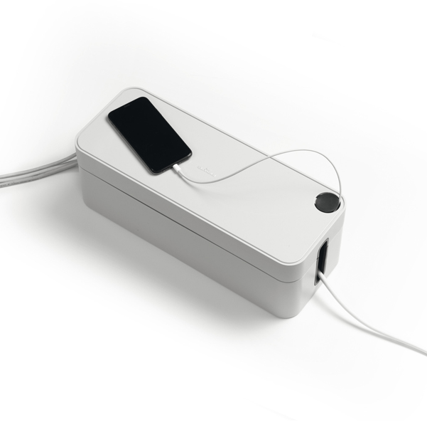 Box Cavoline L contenitore - per cavi e multipresa 5 entrate - Durable