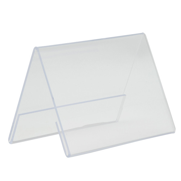 Display a V in plastica - 7,8 x 10,6 x 6,7 cm (A7) - Securit