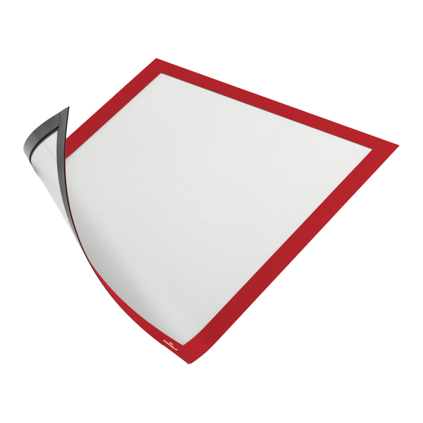 Cornice Duraframe  Magnetic - A4 - 21 x 29,7 cm - rosso - Durable