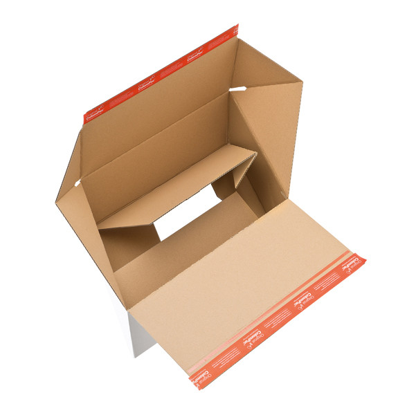 Scatola e-commerce - per spedizioni - 38,9 x 32,4 x 32 cm - cartone - bianco - ColomPac