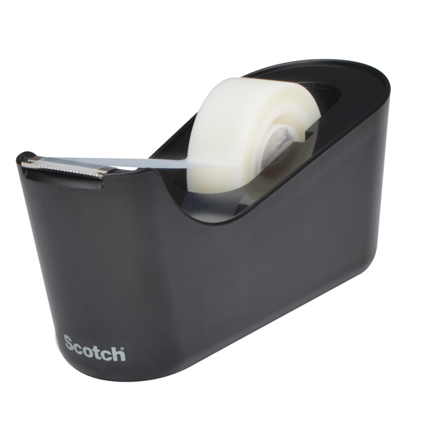 Dispenser da tavolo Magic C 18 - per nastri 33 m - 1 rotolo magic incuso - nero - Scotch