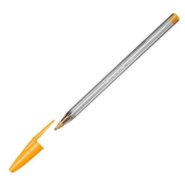 Astuccio penne Cristal Multicolor - colori assortiti - Bic - expo 10 pezzi
