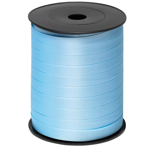 Rocca di nastro liscio 6800 - 9,5 mm x 250 mt - azzurro 06 - Brizzolari