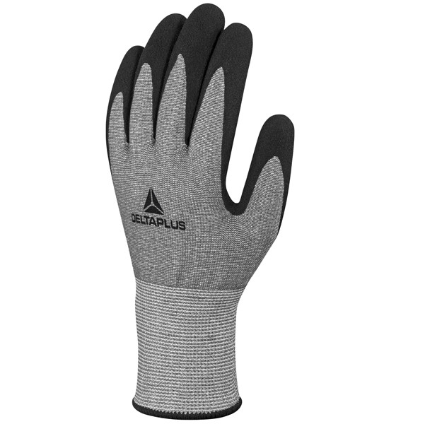 Guanti antitaglio Venicut F01- maglia Xtrem Cut - palmo in nitrile - taglia 08 - grigio - Deltaplus
