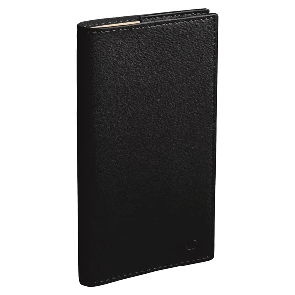 Agenda settimanale Planital 2027 - c/spirale - copertina Soho - 8,8 x 17 cm - nero - Quo Vadis