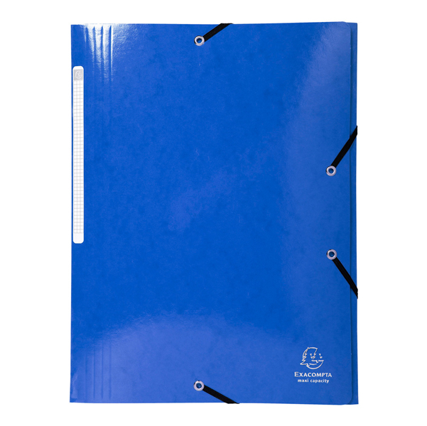 Cartelle 3L con elastici Iderama - A4 - 10 colori assortiti - Exacompta