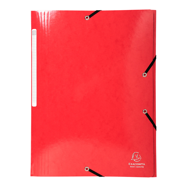 Cartelle 3L con elastici Iderama - A4 - 10 colori assortiti - Exacompta