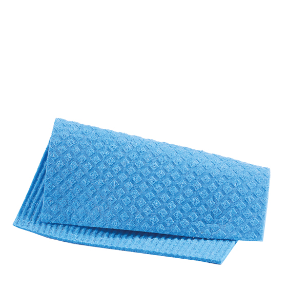 Pannospugna Aquos - 18 x 20 cm - azzurro - Perfetto - pack 10 pezzi