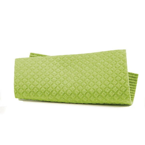 Pannospugna Aquos - 18 x 20 cm - verde - PerfettoFactory - conf. 10 pezzi