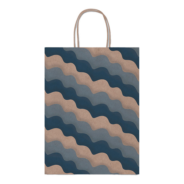Shoppers - con manici - 36x41x12 cm - fantasie assortite - Rex Sadoch
